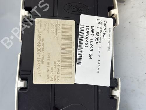 Instrument cluster FORD FIESTA VI (CB1, CCN) 1.4 TDCi | BP27611616C47 