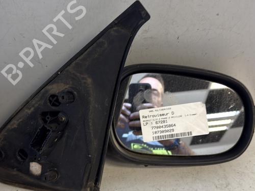 Used Right mirror RENAULT CLIO II (BB_, CB_) 1.5 dCi (B/CB07) (65 hp) 26594283