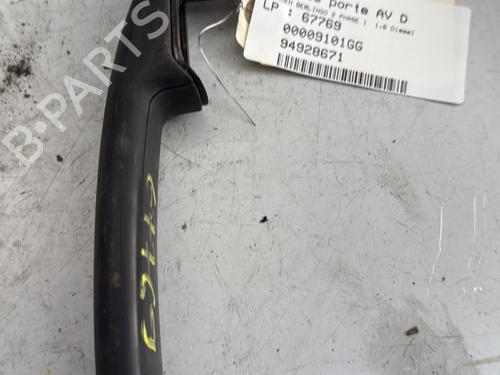 Used Front right exterior door handle CITROËN BERLINGO MULTISPACE (B9) 1.6 HDi 110 (109 hp) 21339978