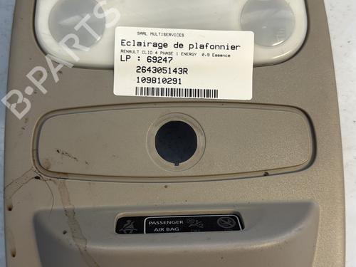 Interior roof light RENAULT CLIO IV (BH_) 0.9 TCe 90 (BHNF, BHMA, BHMH, BHJK, BHJR) | BP27650747I8 