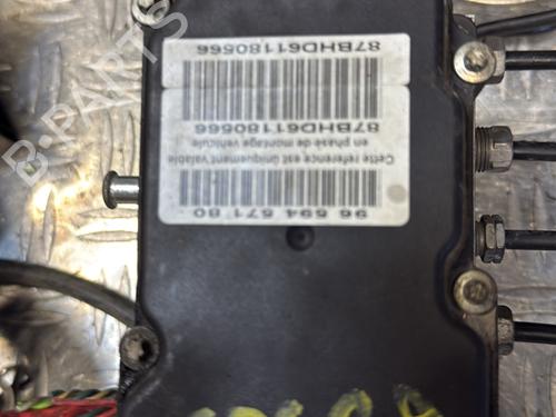Used ABS pump PEUGEOT 307 (3A/C) 1.6 HDi 110 (109 hp) 22596720