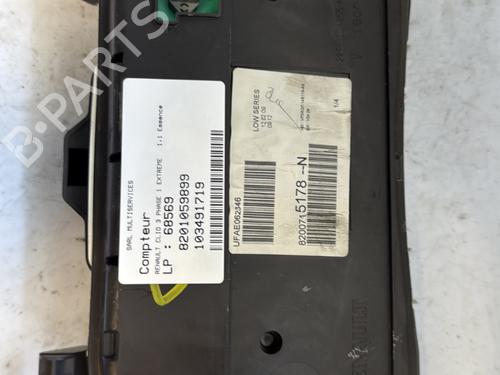 Instrument cluster RENAULT CLIO III (BR0/1, CR0/1) 1.2 16V (BR02, BR0J, BR11, CR02, CR0J, CR11) | BP24496095C47 