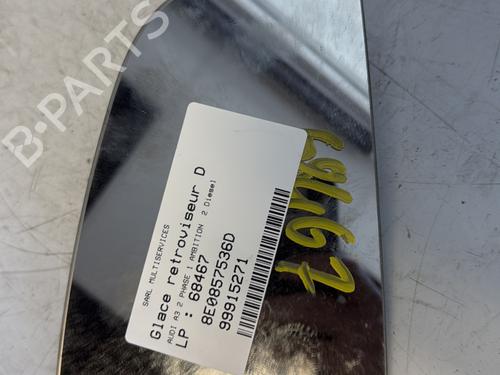 Used Right mirror glass AUDI A3 (8P1) 2.0 TDI 16V (140 hp) 23798516