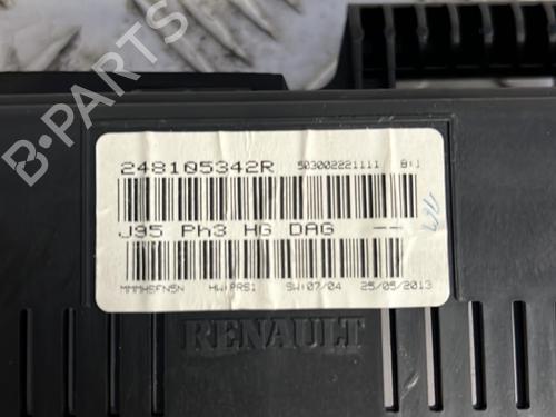 Used Instrument cluster RENAULT SCÉNIC III (JZ0/1_) 1.5 dCi (110 hp) 21347317