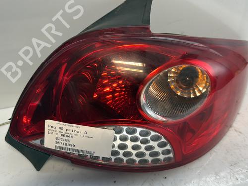 Right taillight PEUGEOT 206+ (2L_, 2M_) 1.4 HDi eco 70 | BP21331755C35 