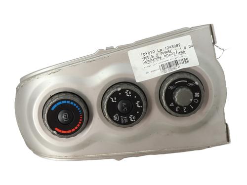 AC-Styringsenhed/Manøvreenhed TOYOTA YARIS (_P9_) 1.4 D-4D (NLP90_, NLP90R) (90 hp) 21375499