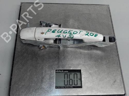 Front right exterior door handle PEUGEOT 208 I (CA_, CC_) 1.6 HDi / BlueHDi 75 | BP21318152C129 