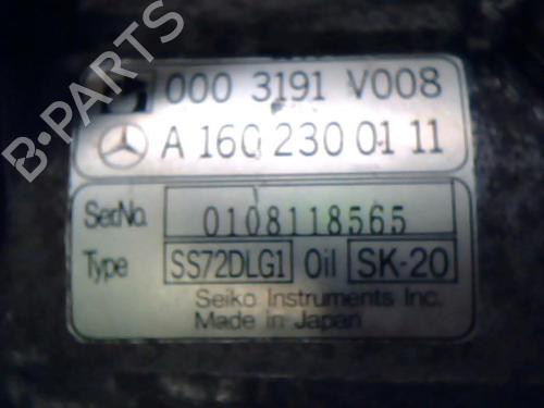 Used AC compressor AC compressor SMART CITY-COUPE (450) 0.8 CDI (S1CLC1, 450.300, 450.301, 450.302, 450.303,... (41 hp) 21303602 21303602