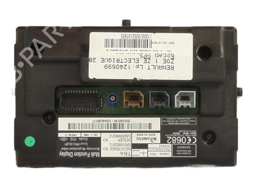 Display monitor RENAULT ZOE (BFM_) ZOE | BP21295654C48 