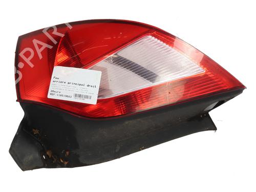 Højre baglygte RENAULT MEGANE II (BM0/1_, CM0/1_) 1.6 16V (BM0C, CM0C) (113 hp) 28045095