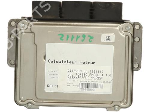 Engine control unit (ECU) CITROËN C3 Picasso (SH_) | BP35929316M57 - Image 6