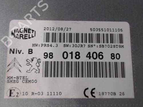 Radio PEUGEOT 208 I (CA_, CC_) 1.6 HDi | BP21367784E6 