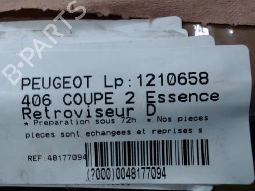 Right mirror PEUGEOT 406 Coupe (8C) 2.0 16V | BP21308140C27 