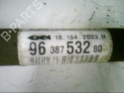 Left front driveshaft PEUGEOT 206 Hatchback (2A/C) 1.4 i | BP21304305M38 