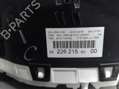 Instrument cluster PEUGEOT 208 I (CA_, CC_) 1.6 HDi / BlueHDi 75 | BP21873691C47 