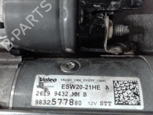Used Starter Starter CITROËN JUMPY III Van (V_) 1.5 BlueHDi 100 (102 hp) 21290477 21290477