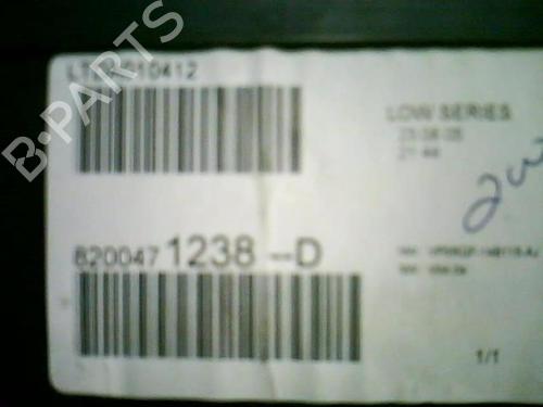 Instrument cluster RENAULT CLIO III (BR0/1, CR0/1) 1.5 dCi (BR17, CR17) | BP21365286C47 