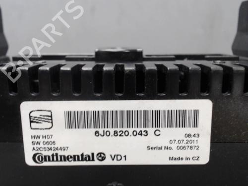 Climate control SEAT IBIZA IV (6J5, 6P1) 1.6 TDI | BP21313069I5 