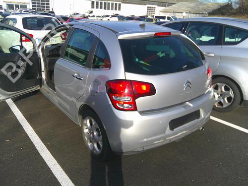 Dør venstre bak CITROËN C3 II (SC_) 1.4 HDi 70 (SC8HZC, SC8HR0, SC8HP4) | BP21293852C4 