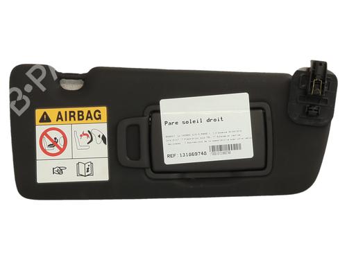 Right sun visor RENAULT CLIO V (B7_) 1.3 TCe 130 (B7MF) | BP38677747I2 - Image 2