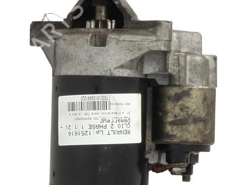 Starter RENAULT CLIO II (BB_, CB_) 1.2 (BB0A, BB0F, BB10, BB1K, BB28, BB2D, BB2H, CB0A,... | BP25122916M8 