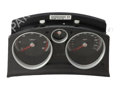 Used Instrument cluster OPEL ASTRA H GTC (A04) 1.9 CDTI (L08) (120 hp) 21318449