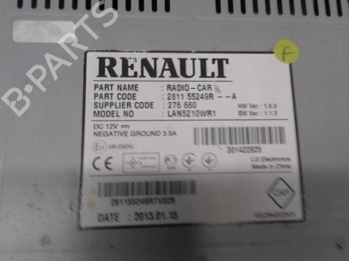 Used Radio RENAULT CLIO IV (BH_) 0.9 TCe 90 (BHNF, BHMA, BHMH, BHJK, BHJR) (90 hp) 21301297