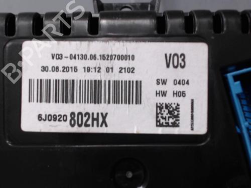 Instrument cluster SEAT IBIZA IV (6J5, 6P1) 1.6 TDI | BP21368154C47 
