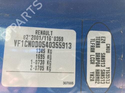 Fuse box RENAULT TWINGO II (CN0_) 1.2 (CN0D) | BP36768968E1 - Image 14