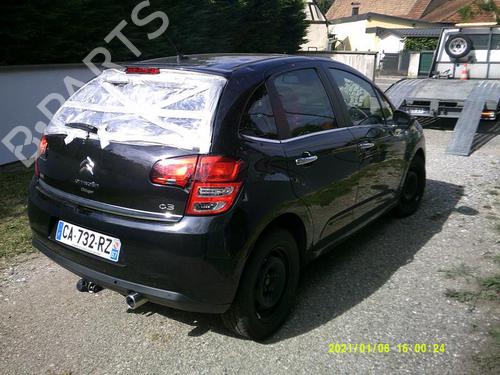 Rear left door window CITROËN C3 II (SC_) 1.6 HDi | BP21292009C20 