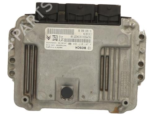 Engine control unit (ECU) CITROËN C3 II (SC_) 1.4 HDi 70 (SC8HZC, SC8HR0, SC8HP4) | BP31927123M57 