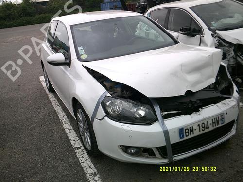Rear bumper reinforcement VW GOLF VI (5K1) 1.6 TDI | BP21320892C73 