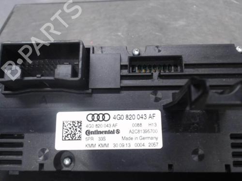 Climate control AUDI A6 C7 Avant (4G5, 4GD) 3.0 TDI quattro | BP21319264I5 
