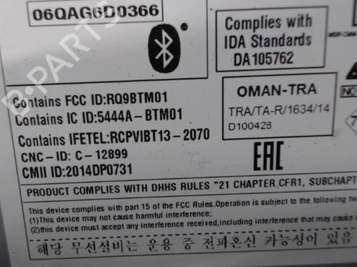 Radio RENAULT TWINGO III (BCM_, BCA_) 0.9 TCe 90 (BCM9, BCM2) | BP21294469E6 