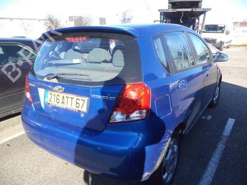 Left taillight CHEVROLET AVEO / KALOS Hatchback (T200) 1.4 16V | BP21317980C34 