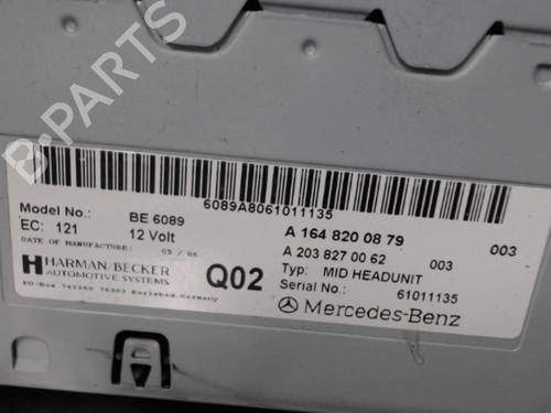 Radio MERCEDES-BENZ M-CLASS (W164) ML 320 CDI 4-matic (164.122) | BP21300310E6 