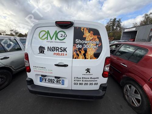 Høyre lasterom dør PEUGEOT PARTNER Box Body/MPV (K9) 1.5 BlueHDI 130 (131 hp) 29880841