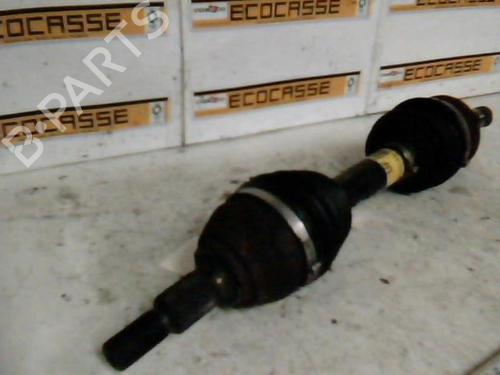 Used Left front driveshaft SAAB 9-3 (YS3F, E79, D79, D75) 2.2 TiD (125 hp) 25260787