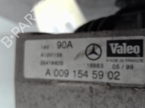 Used Alternator MERCEDES-BENZ SLK (R170) 200 (170.435) (136 hp) 21318800