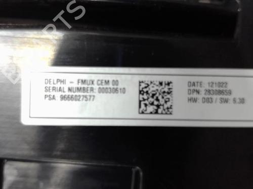 AC-Styringsenhed/Manøvreenhed CITROËN C4 II (NC_) 1.6 HDi 115 (114 hp) 21309122