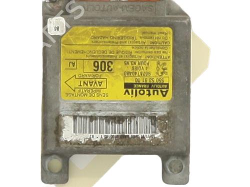 Used ECU airbags ECU airbags PEUGEOT 306 Hatchback (7A, 7C, N3, N5) 1.9 D (68 hp) 21320825 21320825