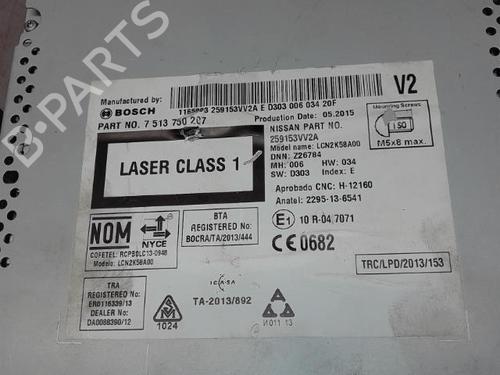 Radio NISSAN MICRA IV (K13K, K13KK) 1.2 | BP21559328E6 