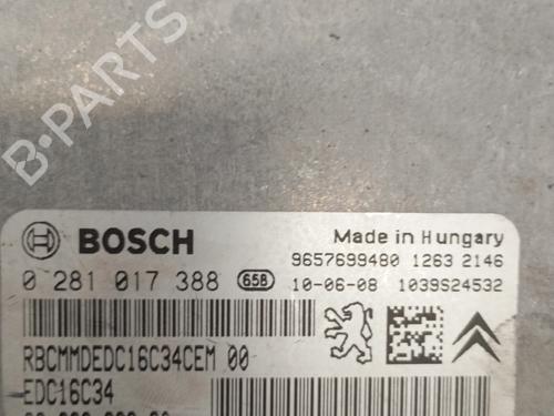 Engine control unit (ECU) CITROËN C3 II (SC_) 1.4 HDi 70 (SC8HZC, SC8HR0, SC8HP4) | BP31927123M57  - Image 5