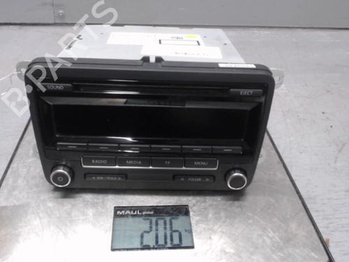 Bilradio VW GOLF VI (5K1) 1.6 TDI (105 hp) 24426603