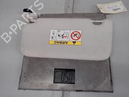 Used Right sun visor FORD FIESTA VII (HJ, HF) 1.5 TDCi (85 hp) 21314873