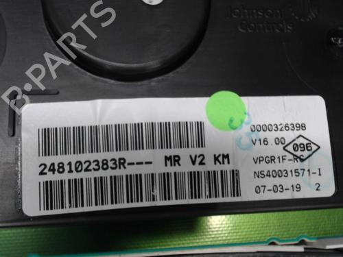 Used Instrument cluster Instrument cluster DACIA SANDERO II 1.0 SCe 75 (B8JC, B8JD, B8NC) (73 hp) 21302134 21302134