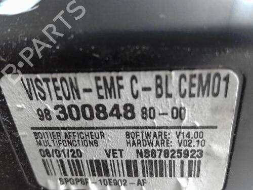 Used Display monitor Display monitor CITROËN C3 III (SX) 1.2 VTi 82 (82 hp) 21290378 21290378