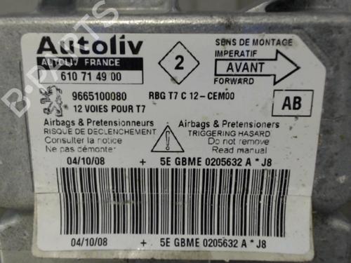 ECU airbags PEUGEOT 308 I (4A_, 4C_) 1.6 HDi | BP21313738M53 