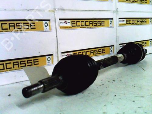 Used Left front driveshaft RENAULT CLIO III (BR0/1, CR0/1) 1.5 dCi (BR17, CR17) (86 hp) 21317966