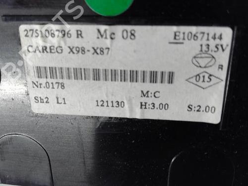 Commande Chauffage RENAULT CLIO IV (BH_) 1.5 dCi 90 (90 hp) 21316299